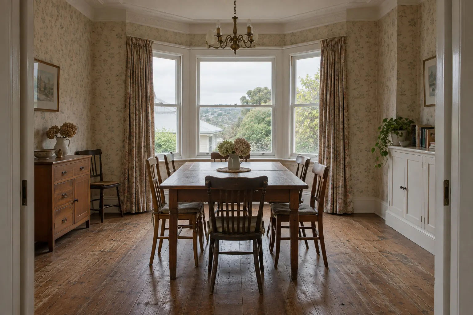 Dining room before renovation