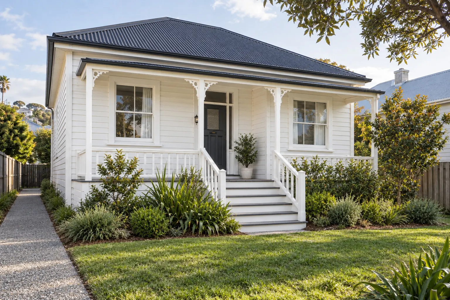 House front after renovation
